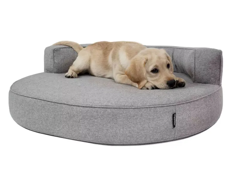 Hundebett Atlanta Silver von  www.pads4dogs.net