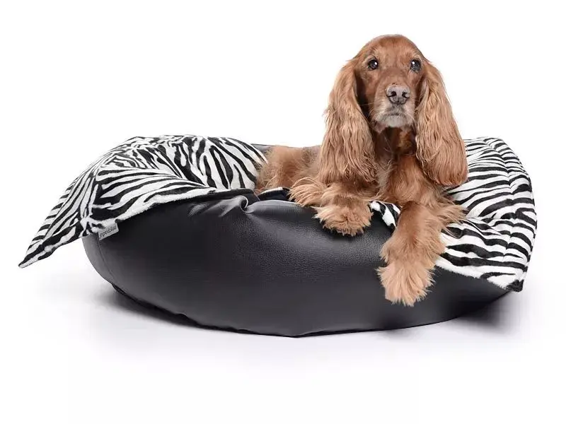 Hundebett K Nax Kunstleder von www.pads4dogs.net